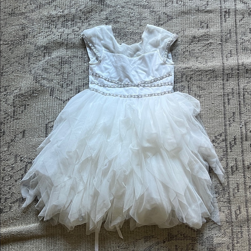 Luna Luna Elegant White Tulle Dress